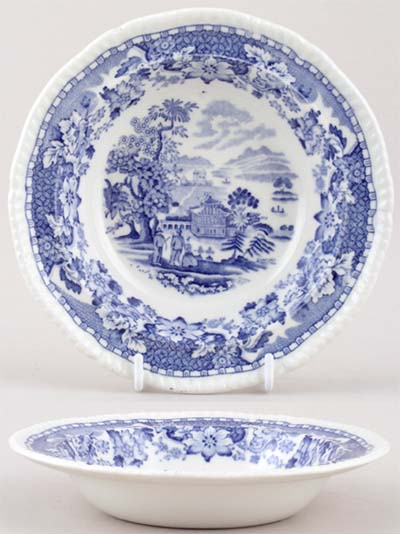 Fruit Saucer with rim c1930s